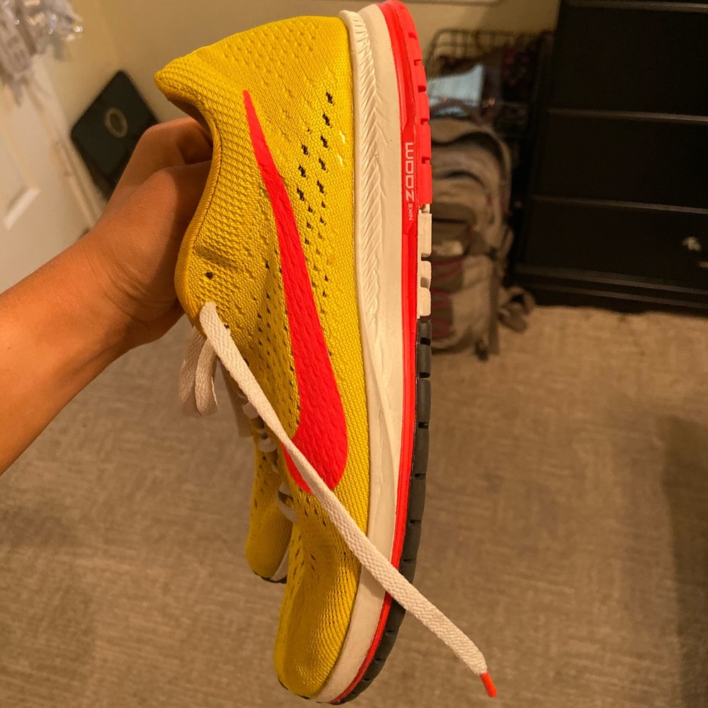 Nike road racing running shoes
